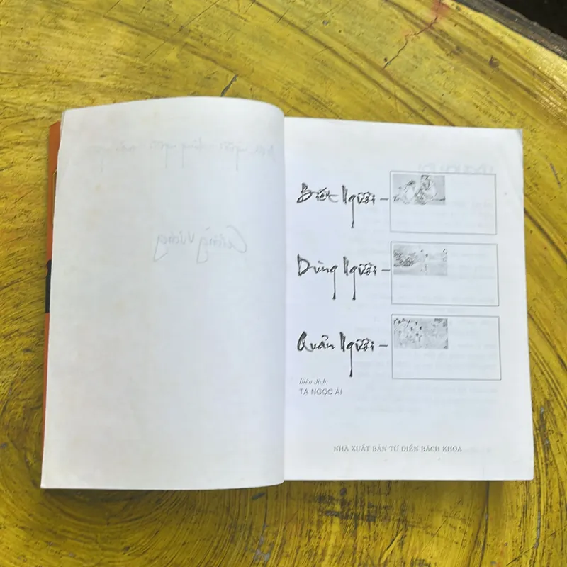 BIẾT NGƯỜI DÙNG NGƯỜI QUẢN NGƯỜI - TẠ NGỌC ÁI 738041