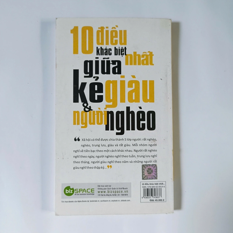 10 điều khác biệt nhất giữa kẻ giàu & người nghèo - Keith Cameron Smith 315690