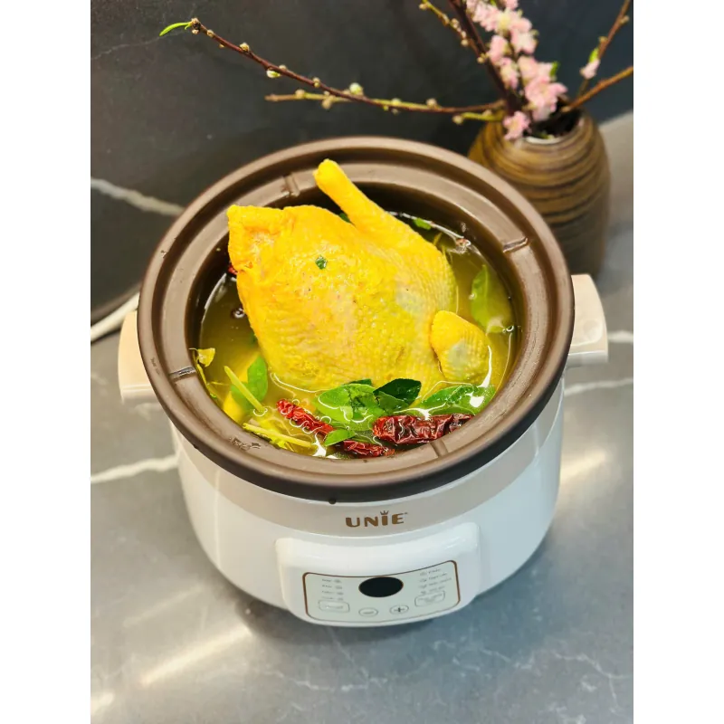 GÀ Ủ MUỐI VÀNG ƯƠM – NGỌT THỊT, THƠM NỨC MŨI CÙNG NỒI NẤU CHẬM UNIE USC308 🍗 757011