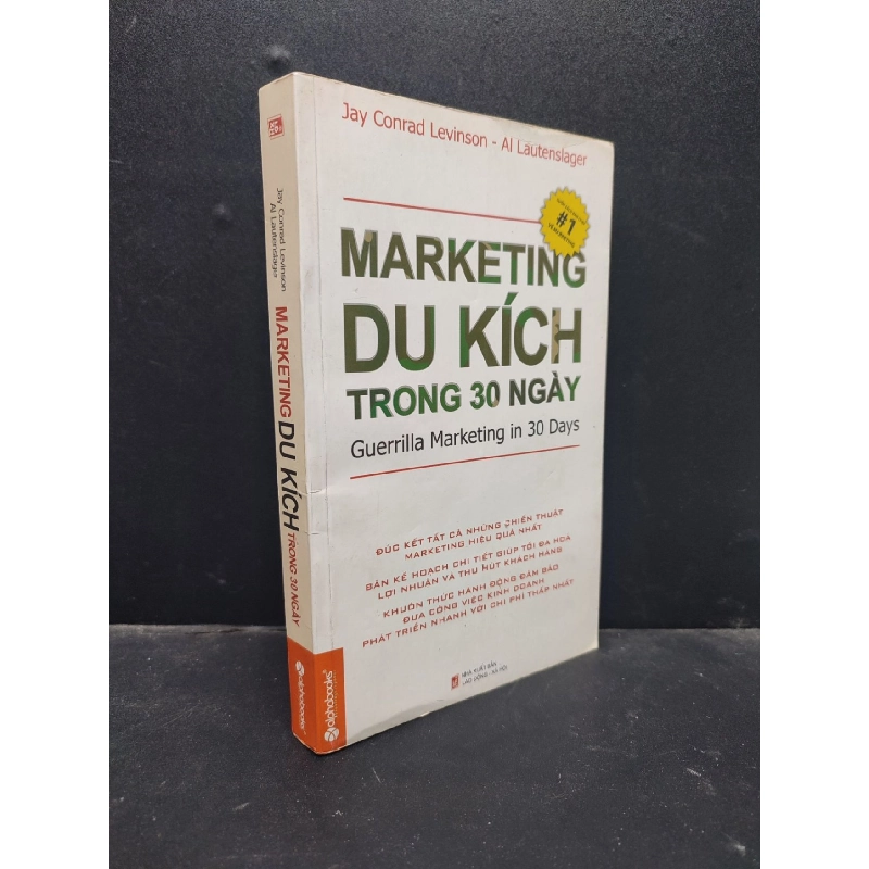 Marketing du kích trong 30 ngày Jay Conrad Levinson AI Lautenslager 2014 mới 70% rách bìa ố HCM1105 Marketing 914317