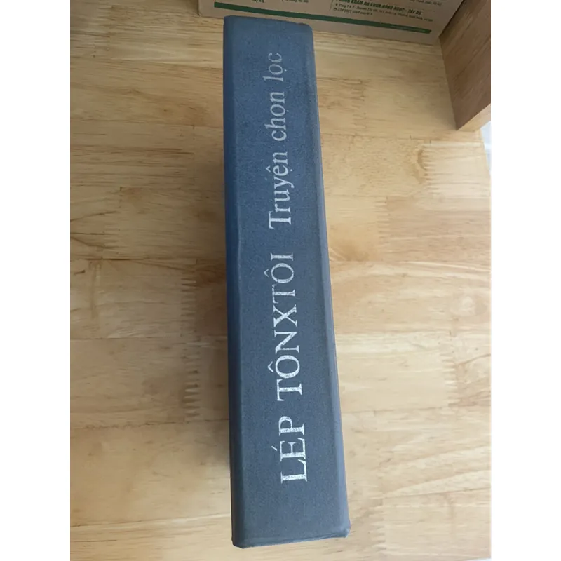 NXB Cầu Vồng bản in năm 1986 bìa da - Lép Tônxtôi - Truyện chọn lọc 702657