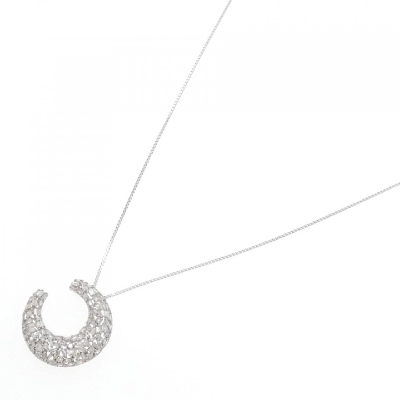 K18WG Dây chuyền kim cương 0.50CT - Hàng hiệu Chính hãng 862350