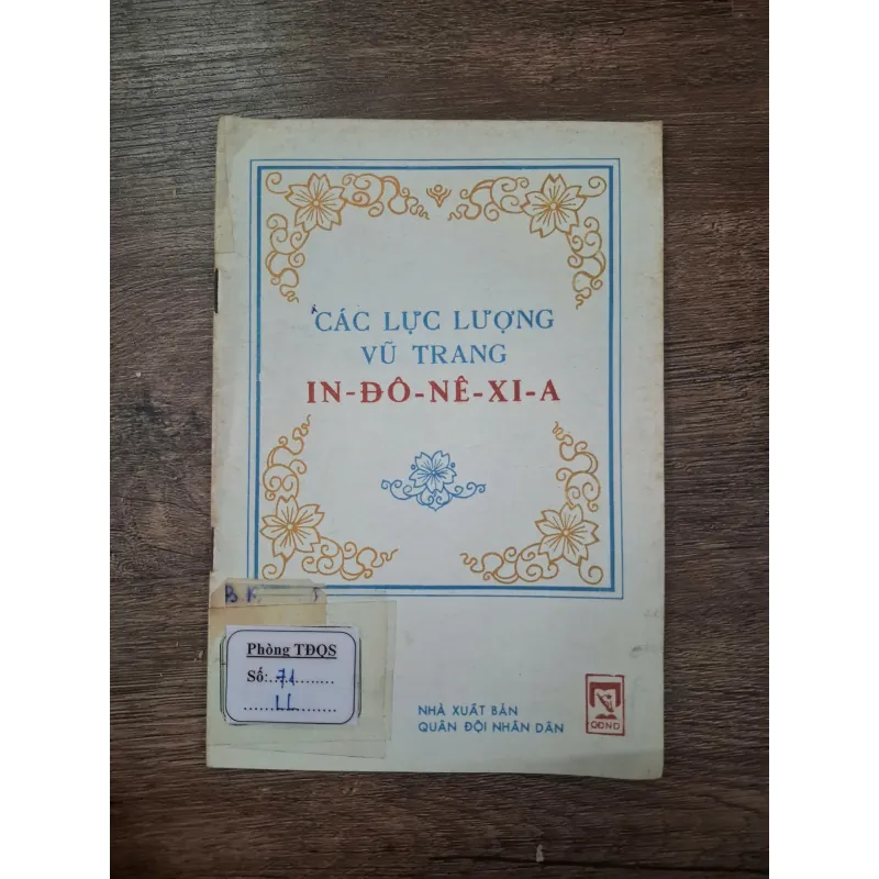 CÁC LỰC LƯỢNG VŨ TRANG IN-ĐÔ-NÊ-XI-A 727550