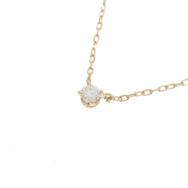 K10PG Solitaire Dây chuyền kim cương 0.10CT - Hàng hiệu Chính hãng 863040