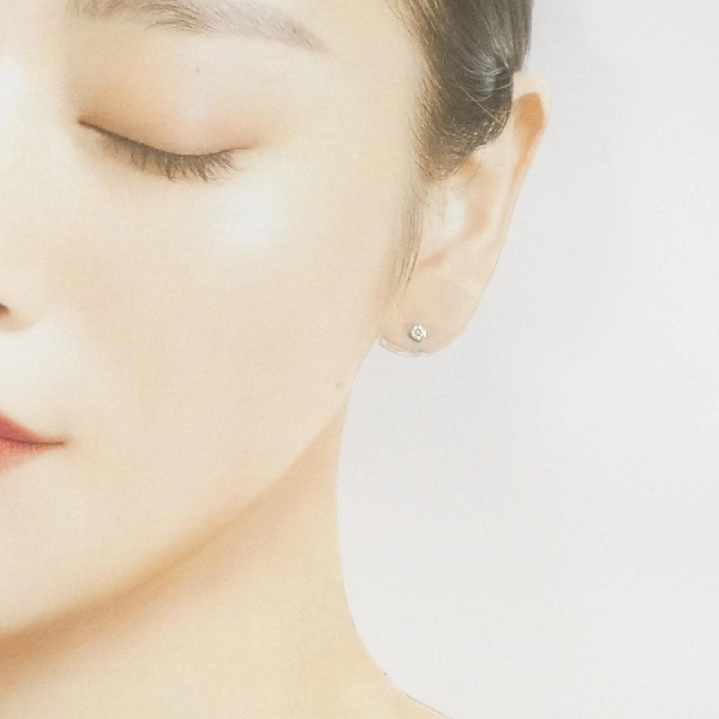 K18WG Solitaire Bông tai Kim cương 0.20CT - Hàng hiệu Chính hãng 865184