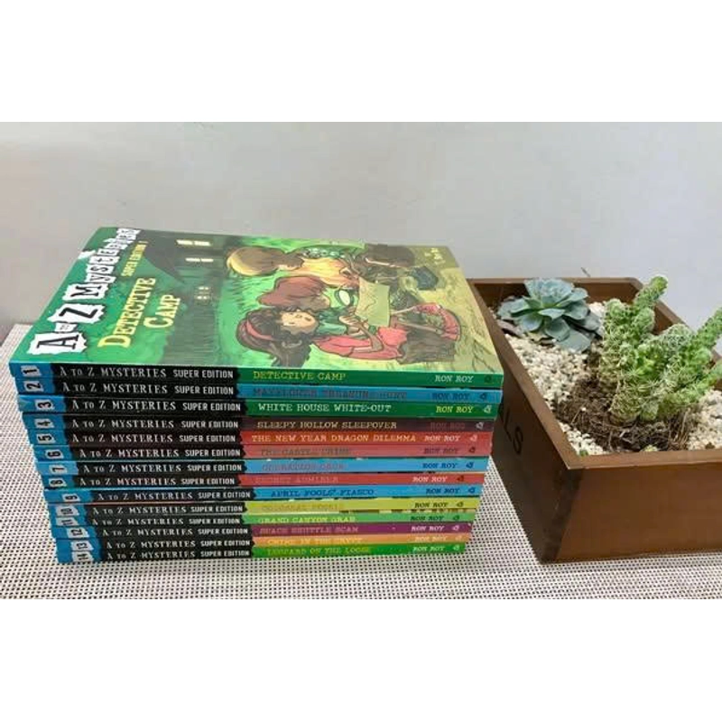 Bộ truyện A to Z Mysteries Super Edition (14 cuốn tiếng Anh) 552017