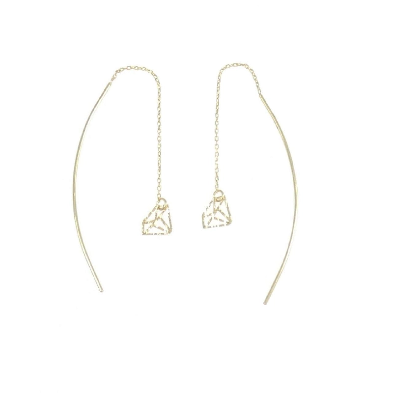 K18YG Bông tai - Hàng hiệu Authentic 866167