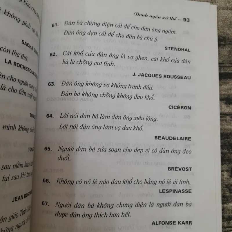 Danh ngôn xử thế- TG Nguyễn Hữu Trọng.  762435