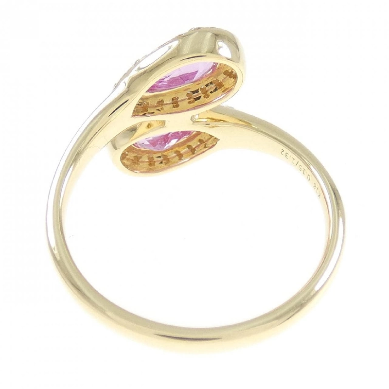 Nhẫn Sapphire K18YG 1.32CT - Hàng hiệu Chính hãng 855374