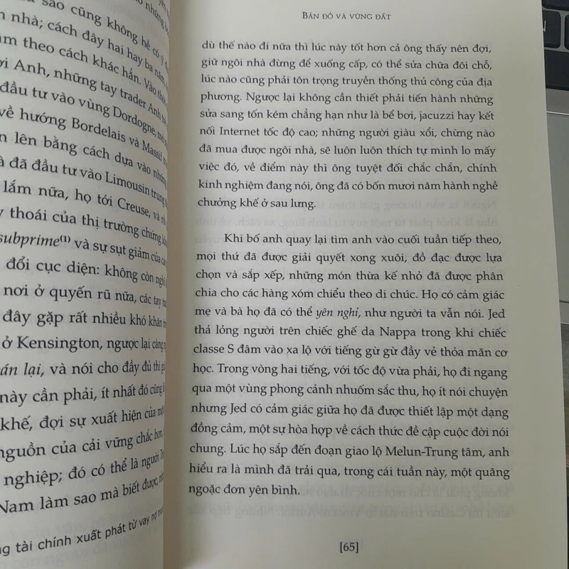 BẢN ĐỒ VÙNG ĐẤT - MICHEL HOUELLEBECQ 509741