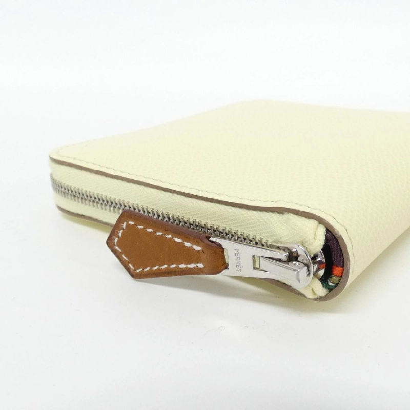 Ví da Hermes FAUBOURG RAINBOW lụa trong compact 085877CK 621194