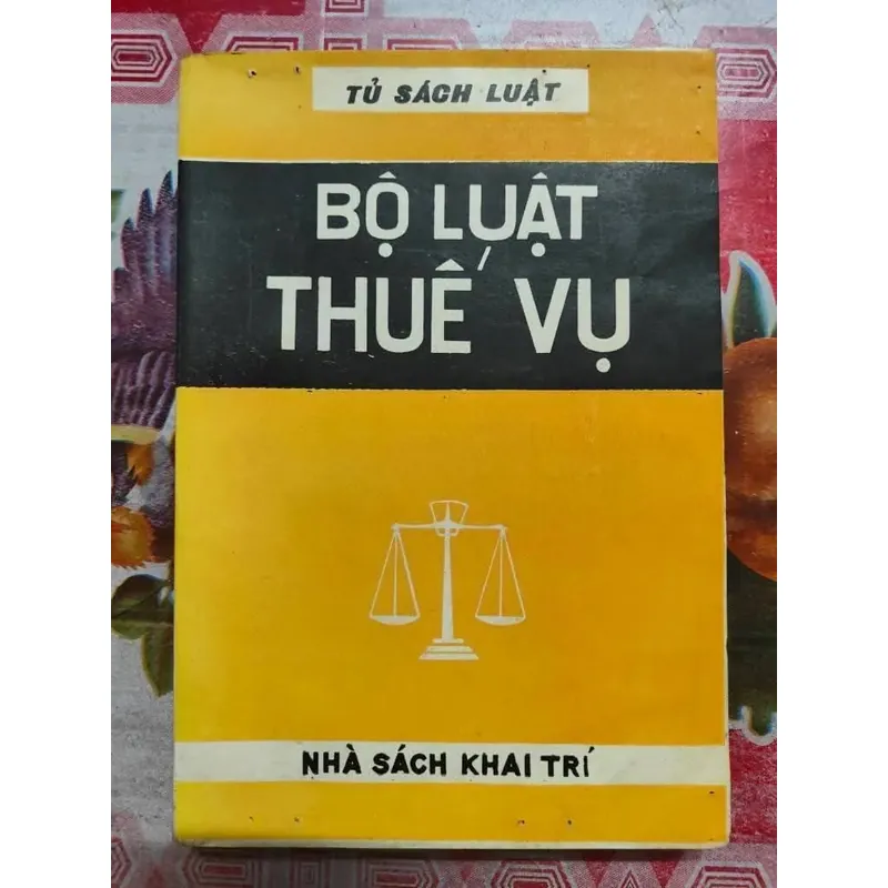 Bộ Luật Thuế Vụ-Khai Trí xuất ban-Độc bản và giá trị cao 732530