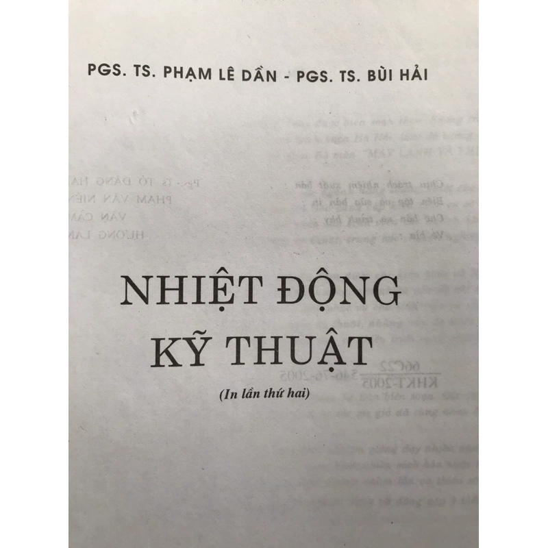 NHIỆT ĐỘNG KỸ THUẬT 462417