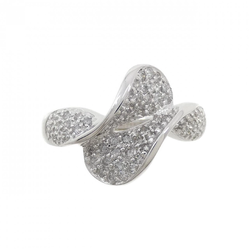 Nhẫn kim cương K18WG 0.42CT 669968