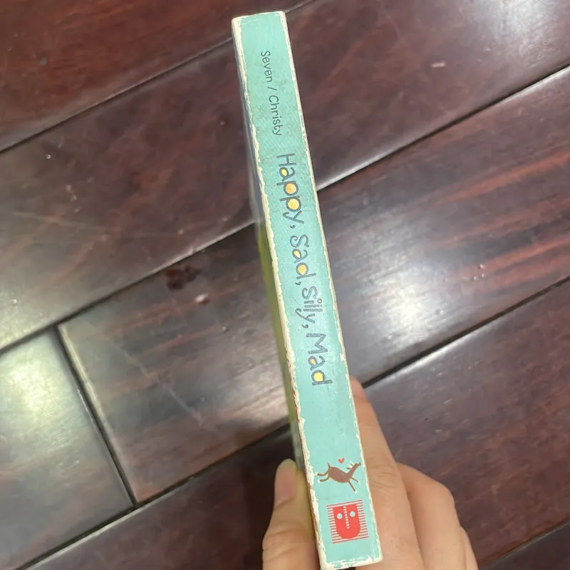 NGOẠI VĂN SÁCH TIẾNG ANH TRẺ EM : Happy , Sad , Silly , Mad - board book  1028027