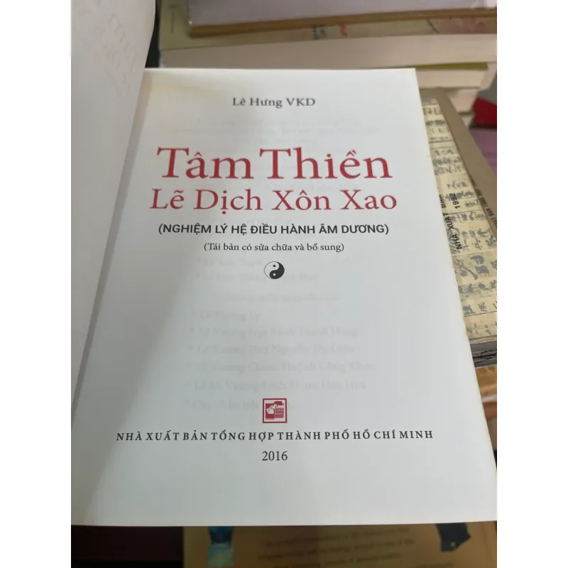 TÂM THIỀN LẼ DỊCH XÔN XAO - LÊ HƯNG VKD  1021671