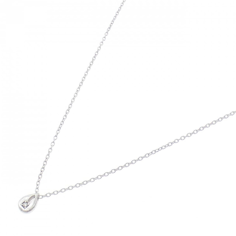 Dây chuyền kim cương K18WG 0.01CT - Hàng hiệu Authentic 861401