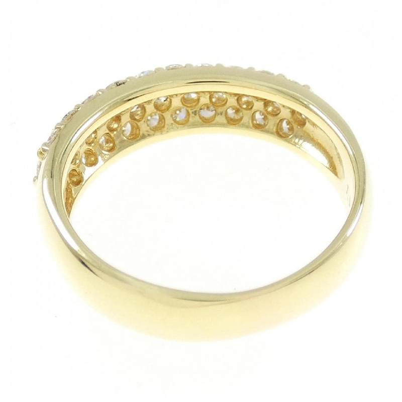 Nhẫn kim cương Pavé K18YG 1.00CT 673097