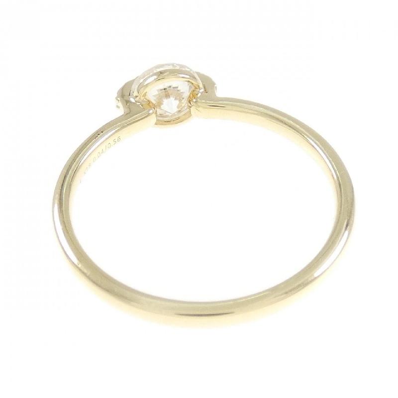 【Sản phẩm mới】Nhẫn kim cương K18YG 0.56CT 672997