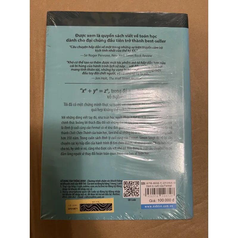 Định lý cuối cùng của Fermat 1025476