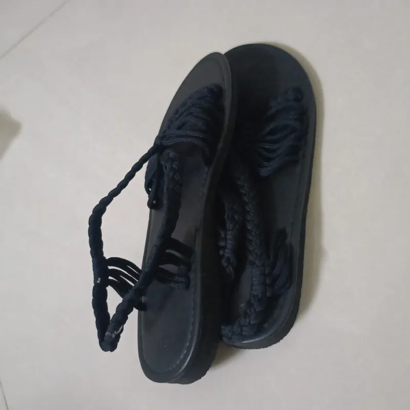 Dép sandal đen đẹp mới 100% size 38-39 1031442