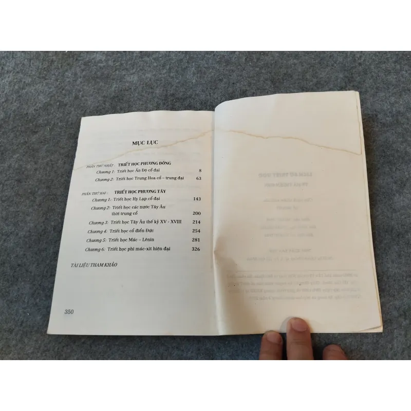 LỊCH SỬ TRIẾT HỌC 719982