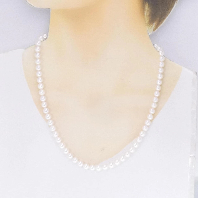 Dây chuyền ngọc trai Akoya với khóa bạc 6-6.5mm - Hàng hiệu Authentic 857537