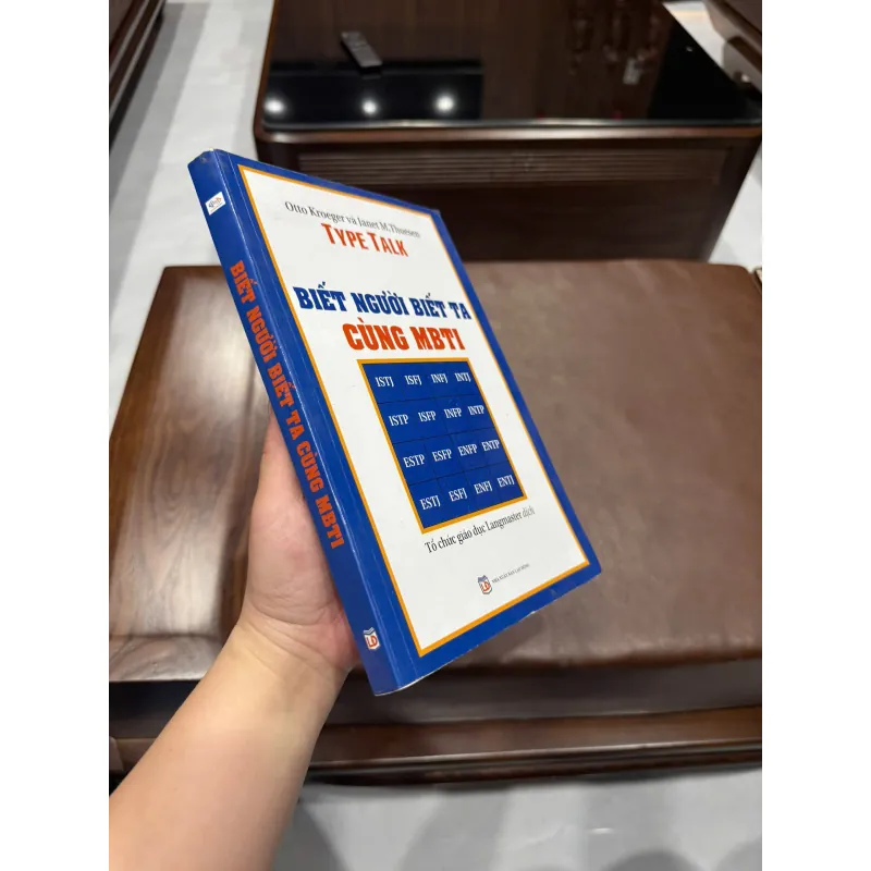 Biết Người Biết Ta Cùng MBTI (Type Talk) | Sách Tâm Lý – Giải Mã Tính Cách - K3 1013476