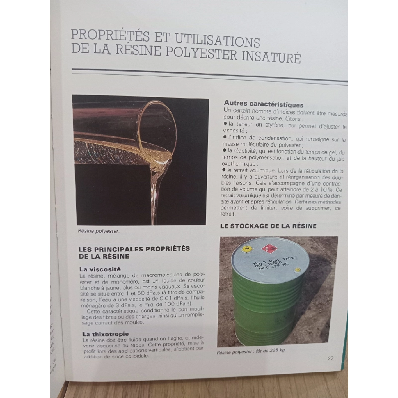 Les polyesters insaturés 543901