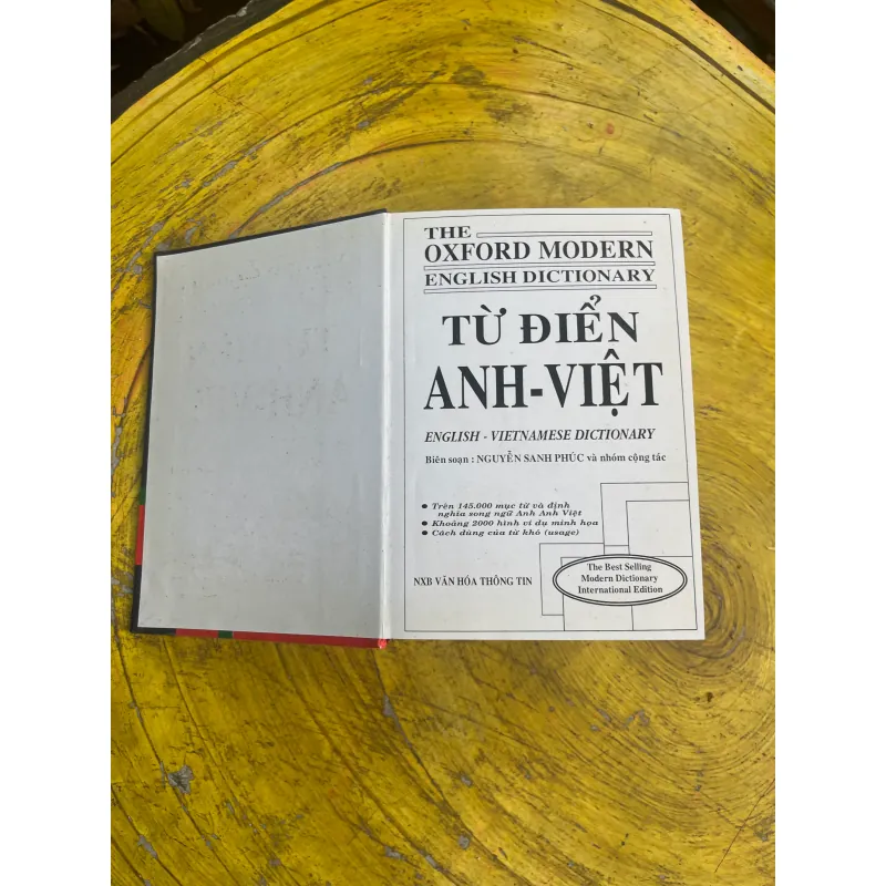 THE OXFORD MODERN ENGLISH DICTIONARY- TỪ ĐIỂN ANH - VIỆT ENGLISH- VIETNAMESE DICTIONARY 730581
