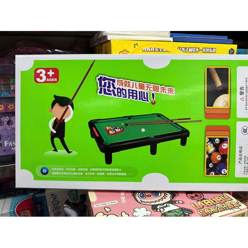 Bộ đồ chơi bàn Bi da (Bi-a) 2039 Pool table set 270837