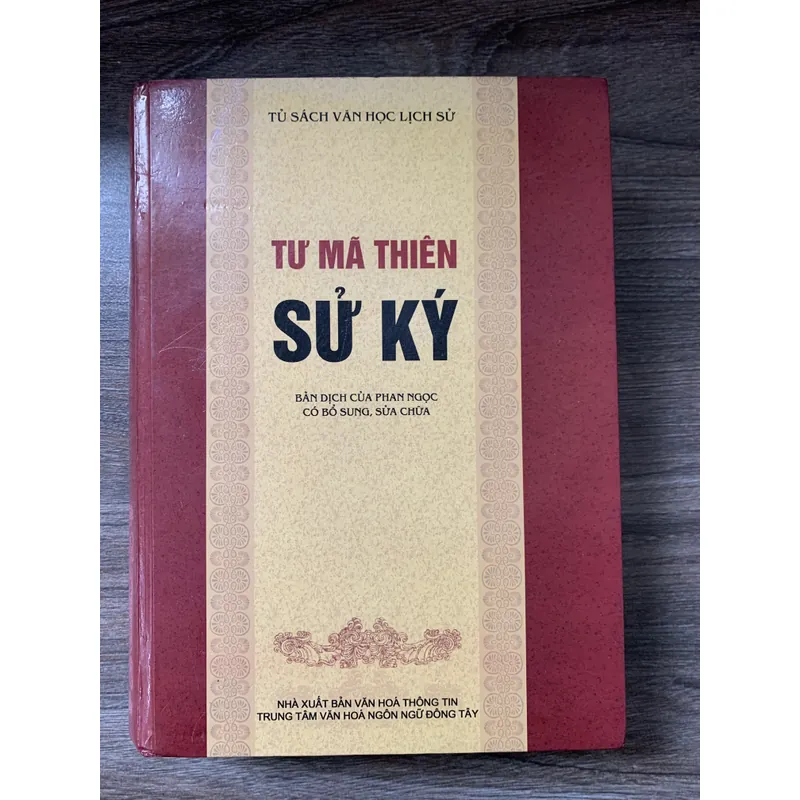 Sử ký Tư Mã Thiên (bìa cứng)- Phan Ngọc dịch 737884