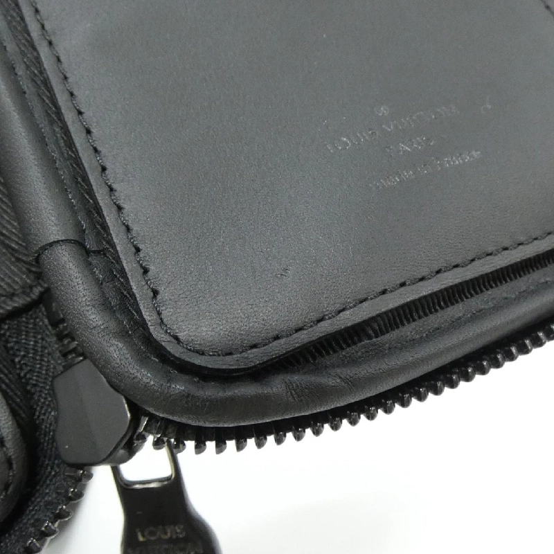 Túi đeo chéo Louis Vuitton Damier Giant (LV Squared) Double Phone Pouch N40377 - Hàng hiệu Chính hãng 802413