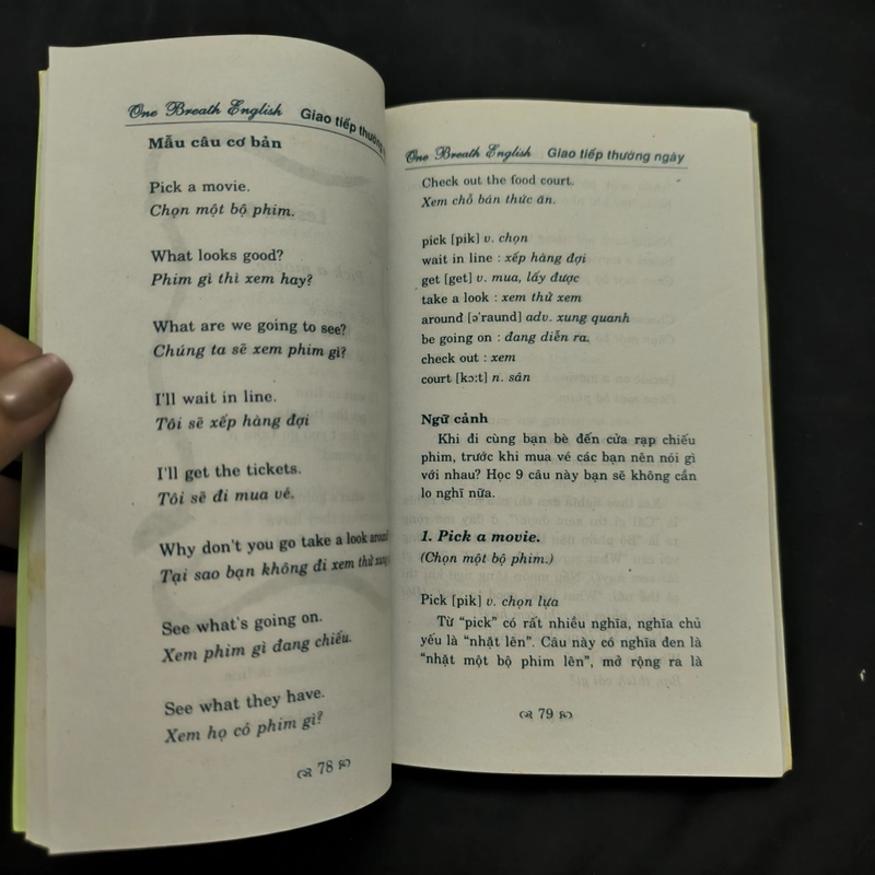 Nói một mạch bằng tiếng Anh (giao tiếp thường ngày) - One breath English 547681