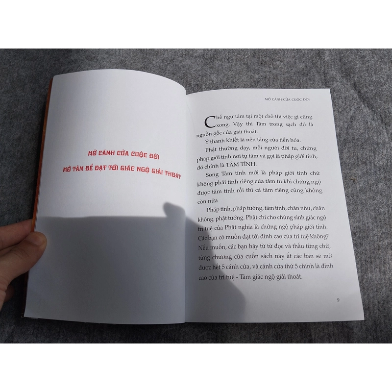 MỞ CÁNH CỬA CUỘC ĐỜI 549097