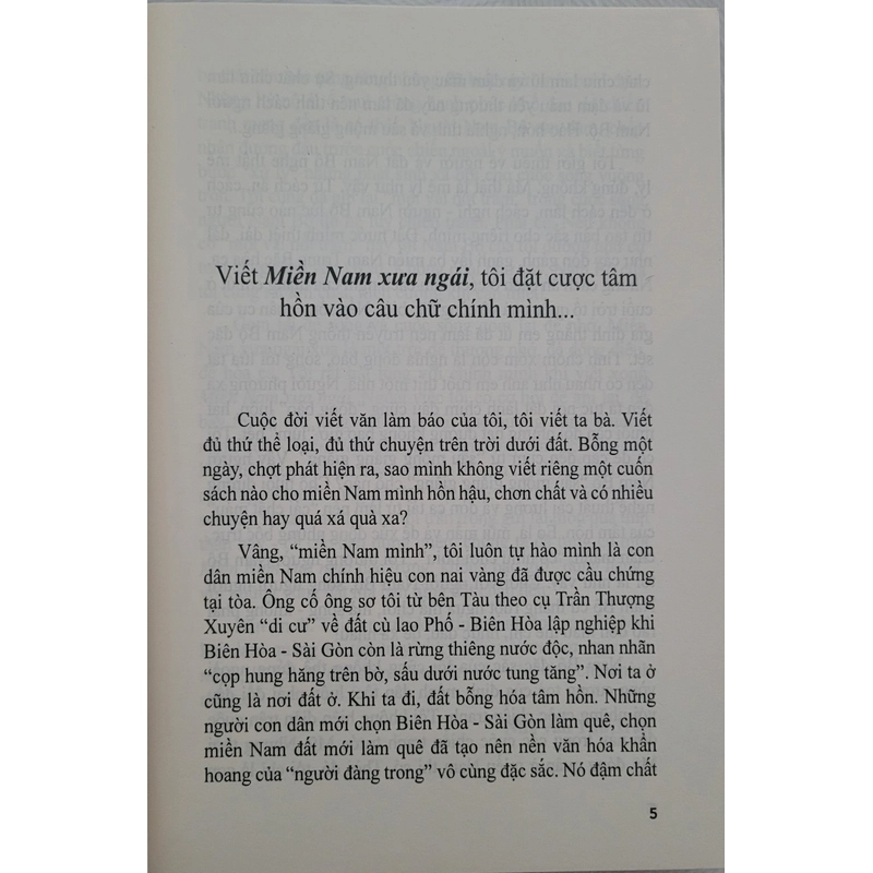 Miền Nam xưa ngái - Thu Trân (sách mới 100%) 496409