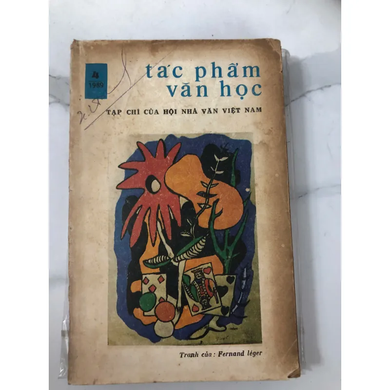 Tạp chí Tác phẩm văn học (Số 4 - 1989) - Hội Nhà văn Việt Nam 762722