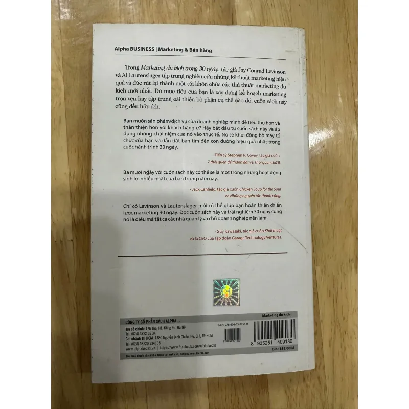 Marketing Du Kích Trong 30 Ngày 975877