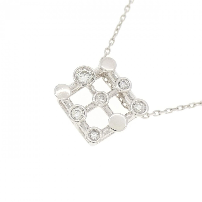 Dây chuyền kim cương 750WG/K18WG 0.04CT - Hàng hiệu Authentic 861839