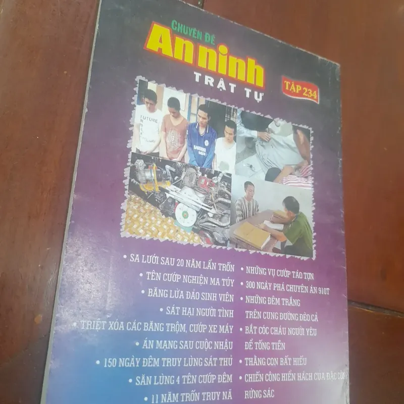 AN NINH TRẬT TỰ số 234 tháng 8 năm 2011. 688781