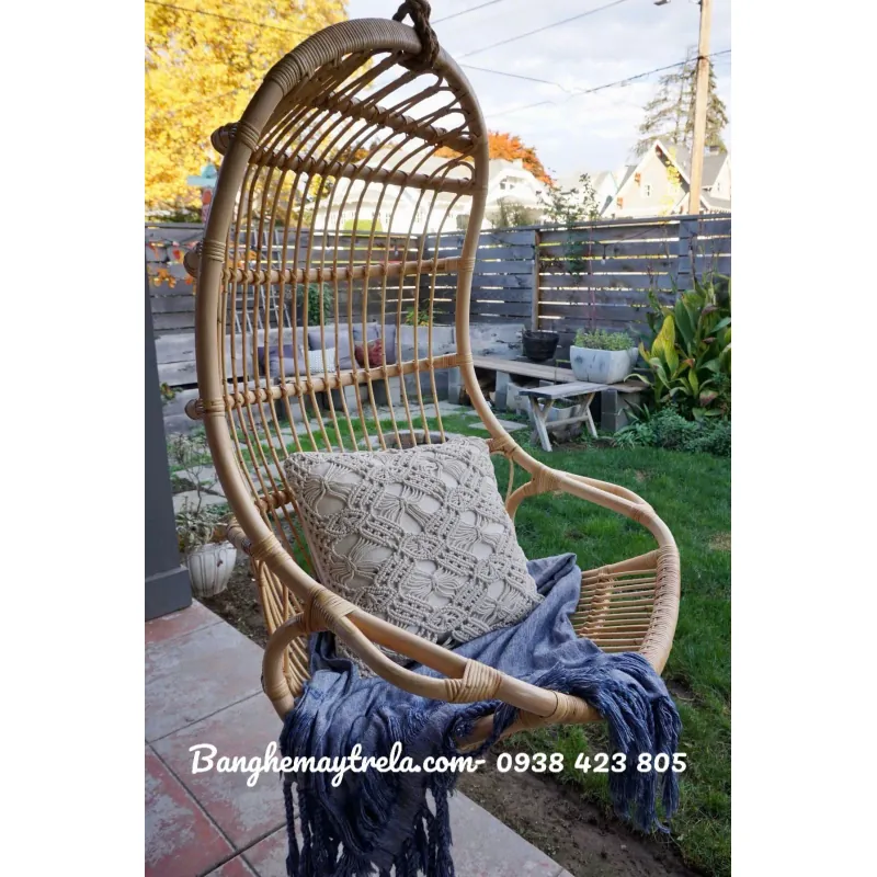 Xích đu đơn mây tự nhiên 701704