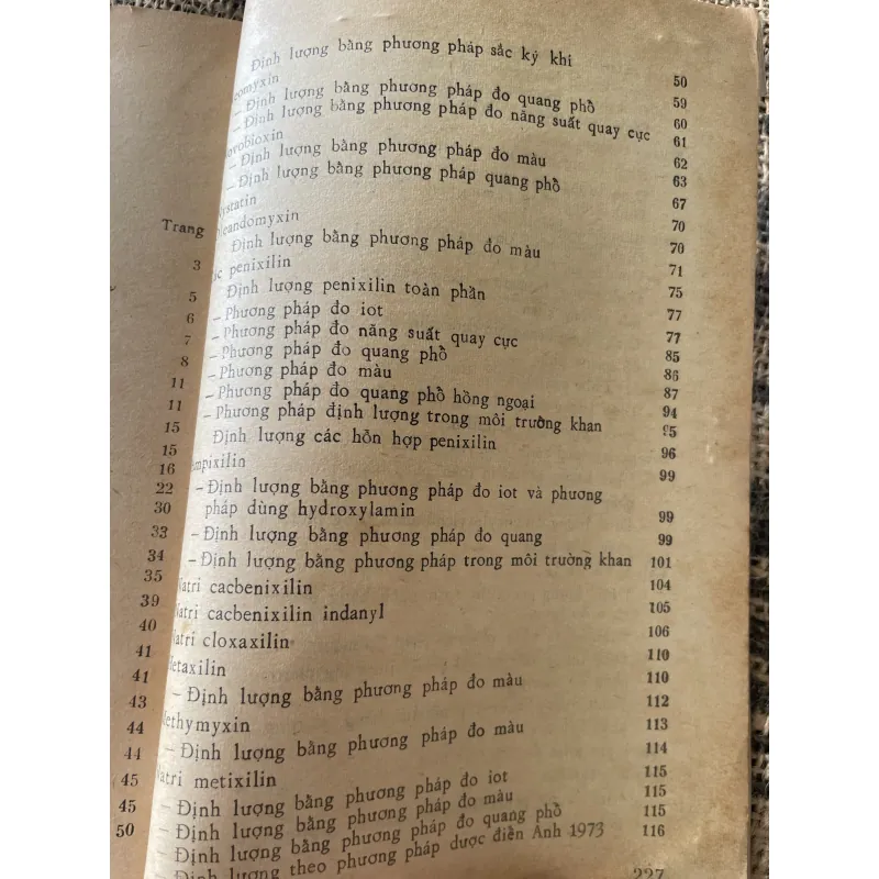 ĐỊNH LƯỢNG KHÁNG SINH ; 230 trang; Xb 1983 1020570