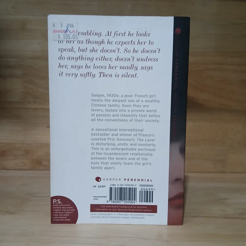 The Lover - Marguerite Duras 707109