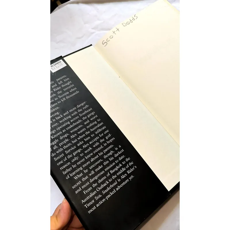 Alex rider - Anthony Horowitz - Snakehead (bìa cứng) 732626