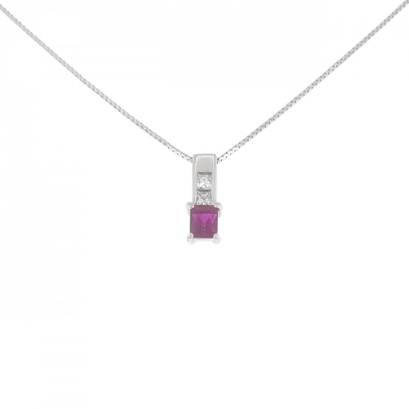 Dây chuyền Ruby 0.46CT - Hàng hiệu Chính hãng 863671