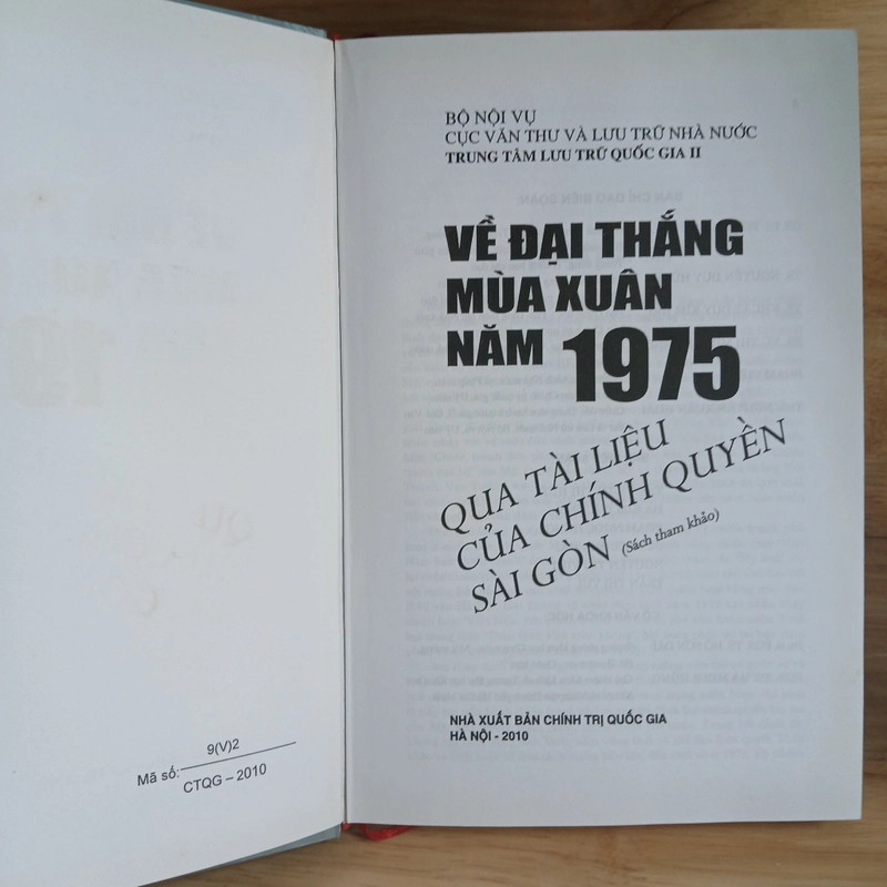 Về Đại Thắng Mùa Xuân Năm 1975 (Qua Tài Liệu Của Chính Quyền Sài Gòn) 504938
