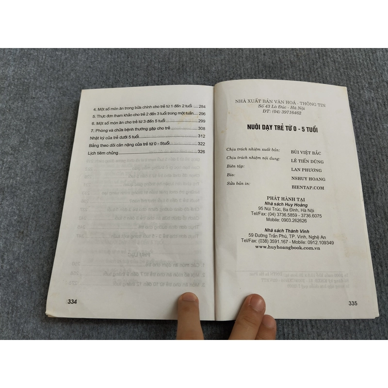NUÔI DẠY TRẺ TỪ 0 - 5 TUỔI 545789