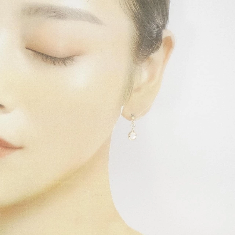 K10YG Đá màu Bông tai - Hàng hiệu Chính hãng 876867