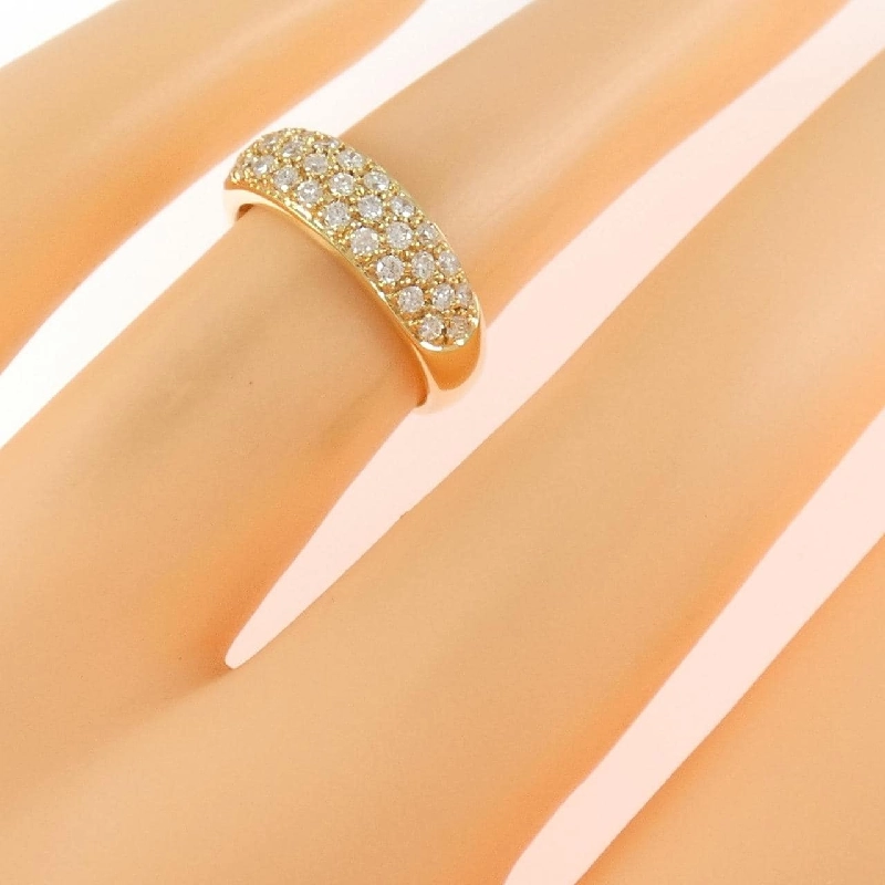 Nhẫn kim cương K18YG 0.40CT 666628