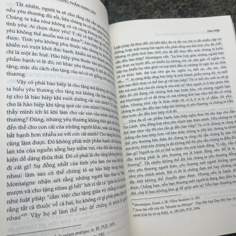 Chuyên luận nhỏ về những phẩm hạnh lớn Andre Comte-Sponville 761238